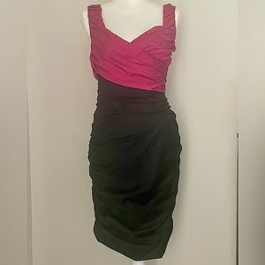 Flavio Castellani Ruched MIDI Dress Size 42